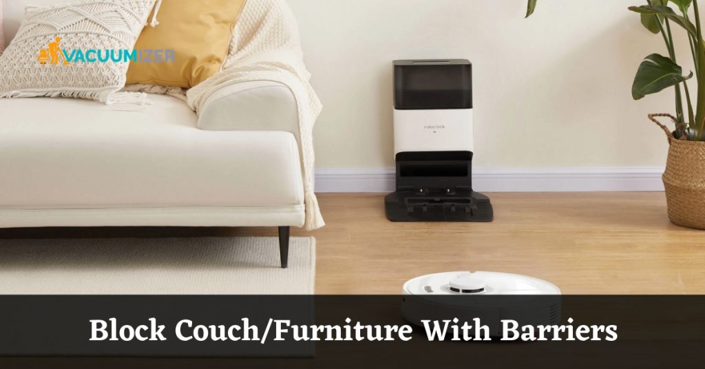 Block CouchFurniture With Barriers