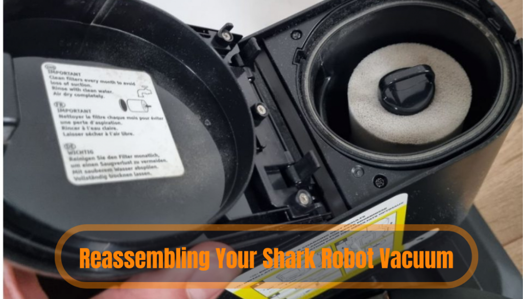 Reassembling Your Shark Robot Vacuum