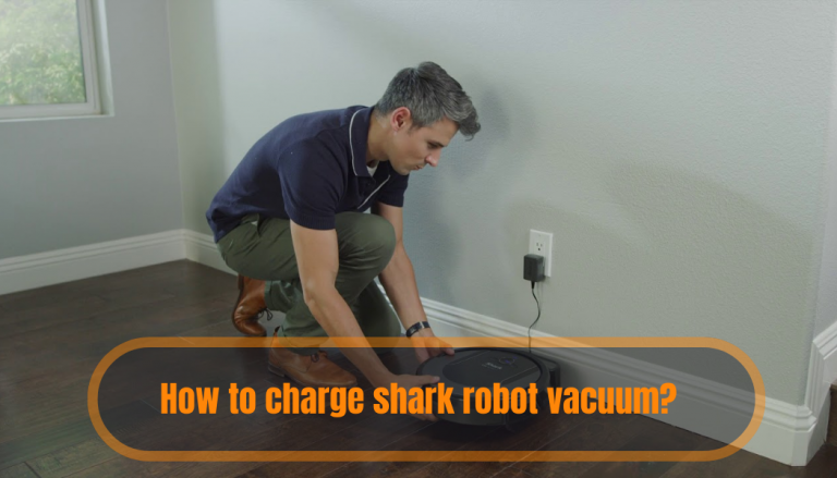 how to charge shark robot vacuum