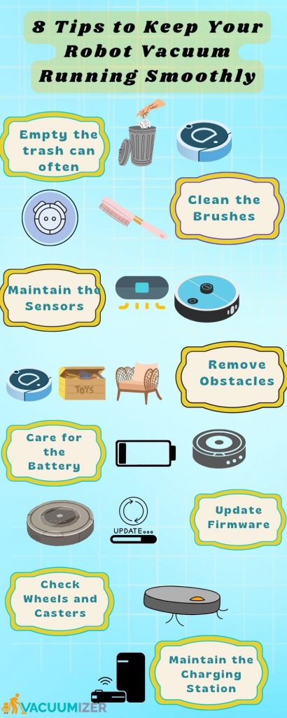 8 Tips to Keep Your Robot Vacuum Running Smoothly