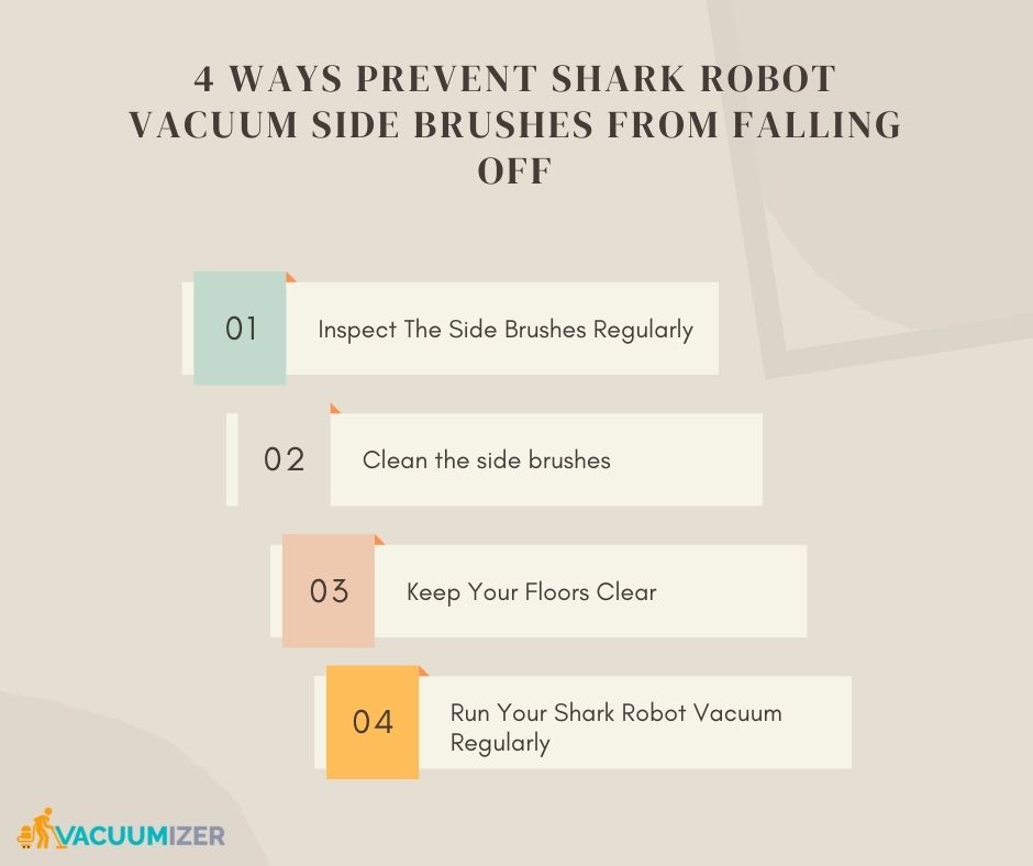 4 Ways Prevent Shark Robot Vacuum Side Brushes From Falling Off