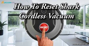 How To Reset Shark Cordless Vacuum