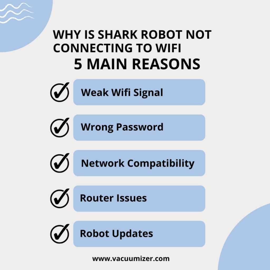 Why Is Shark Robot Not Connecting To Wifi